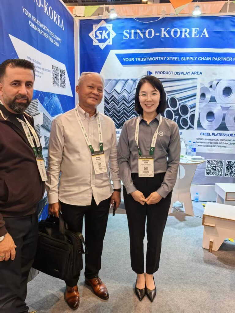 SKSTEEL Customers and Exhibitions